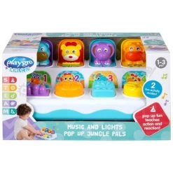Playgro Music And Lights Pop Up Jungle Pals -Slim Spelen & Leren 124792 1247920099 2