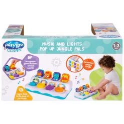 Playgro Music And Lights Pop Up Jungle Pals -Slim Spelen & Leren 124792 1247920099 3
