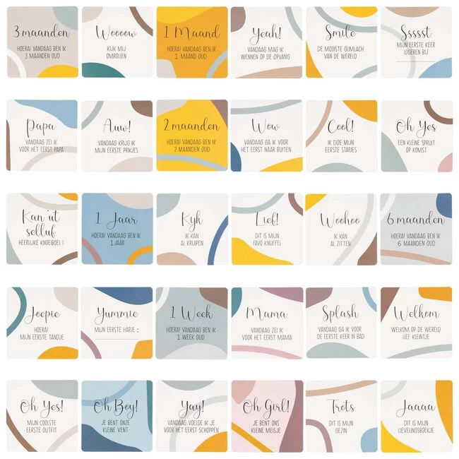 Prénatal Foto Momentkaarten 4 Prénatal Foto Momentkaarten - Afbeelding 2