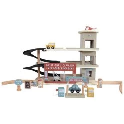 Little Dutch Treinbaan Garage