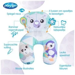 Playgro Polar Pals Tummy Time Activity Pillow 9 Playgro Polar Pals Tummy Time Activity Pillow -Slim Spelen & Leren 1371830099 2
