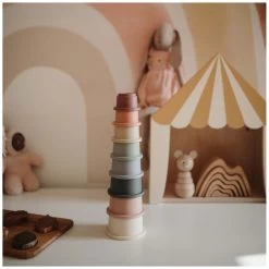 Mushie Stapeltoren / Bekers - 8-delig -Slim Spelen & Leren 138358 1383582029 5