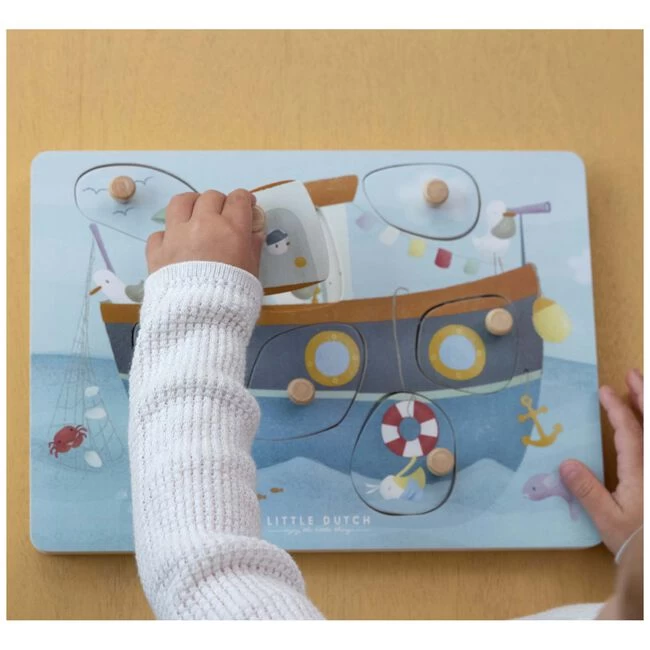 Little Dutch Geluidenpuzzel Sailors Bay 5 Little Dutch Geluidenpuzzel Sailors Bay - Afbeelding 3