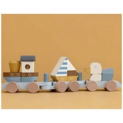 Little Dutch Blokkentrein Sailors Bay -Slim Spelen & Leren 141180 1411800072 2