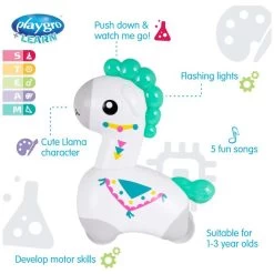 Playgro Lama Push And Go Light Me Up -Slim Spelen & Leren 141567 1415670099 2
