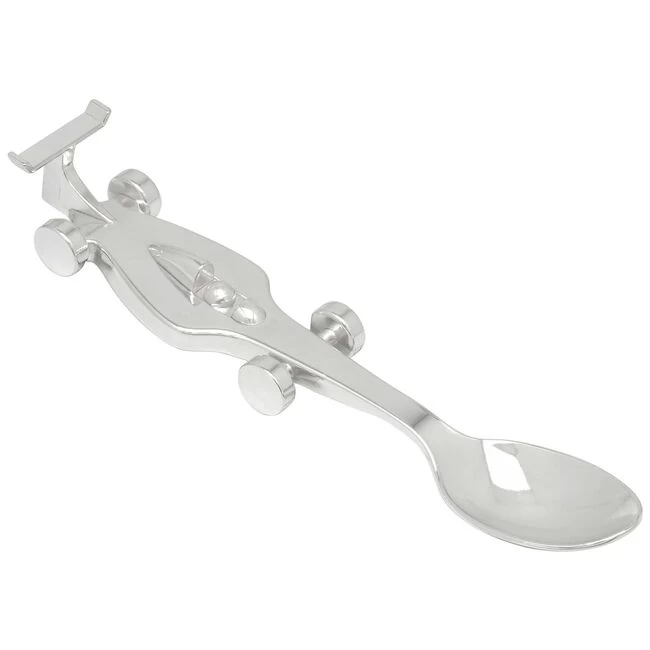 Zilverstad Kinderlepel Formule 1 Raceauto Verzilverd 3 Zilverstad Kinderlepel Formule 1 Raceauto Verzilverd