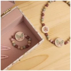 Little Dutch Sieradenset / Juwelenset Hout 4-delig -Slim Spelen & Leren 142211 1422110056 3