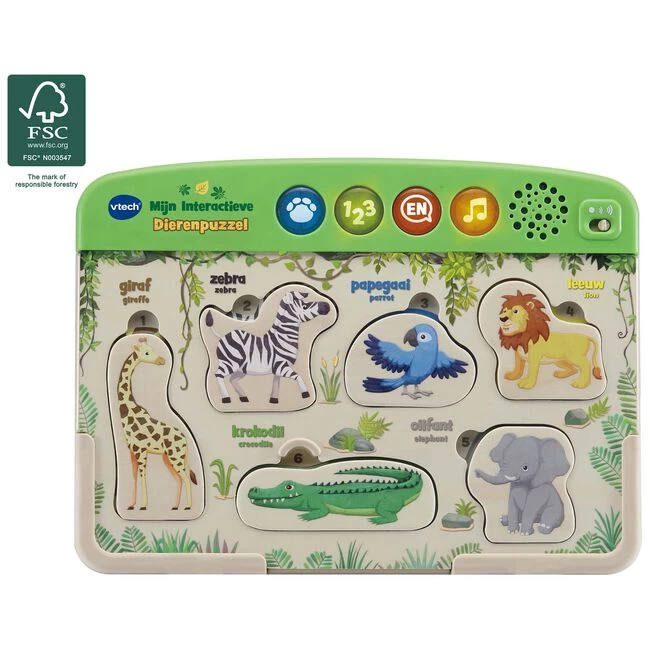 VTech Interactieve Puzzel 3 VTech Interactieve Puzzel