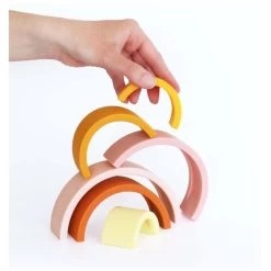 A Little Lovely Company Stapelspeelgoed Regenboog Sunset -Slim Spelen & Leren 143193 1431930055 5