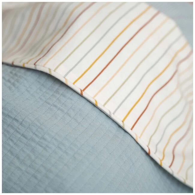Little Dutch Ledikantlaken Stripes 4 Little Dutch Ledikantlaken Stripes - Afbeelding 2