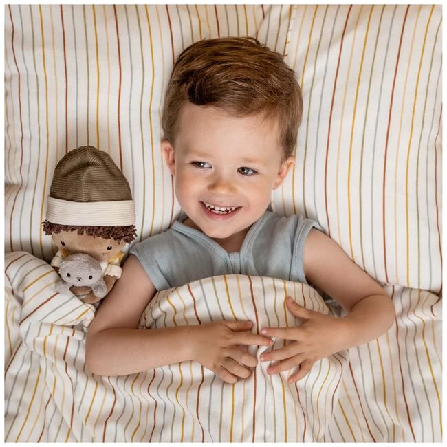 Little Dutch Ledikantlaken Stripes 5 Little Dutch Ledikantlaken Stripes - Afbeelding 3