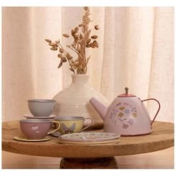 Little Dutch Tinnen Theeservies Flowers & Butterflies - 13-delig -Slim Spelen & Leren 143709 1437090055 5
