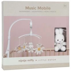 Nijntje X Little Dutch Muziekmobiel Vintage Flowers -Slim Spelen & Leren 144446 1444460099 2