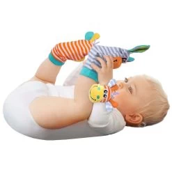 Playgro Jungle Wrist Rattle And Foot Finder -Slim Spelen & Leren 144726 1447260099 2