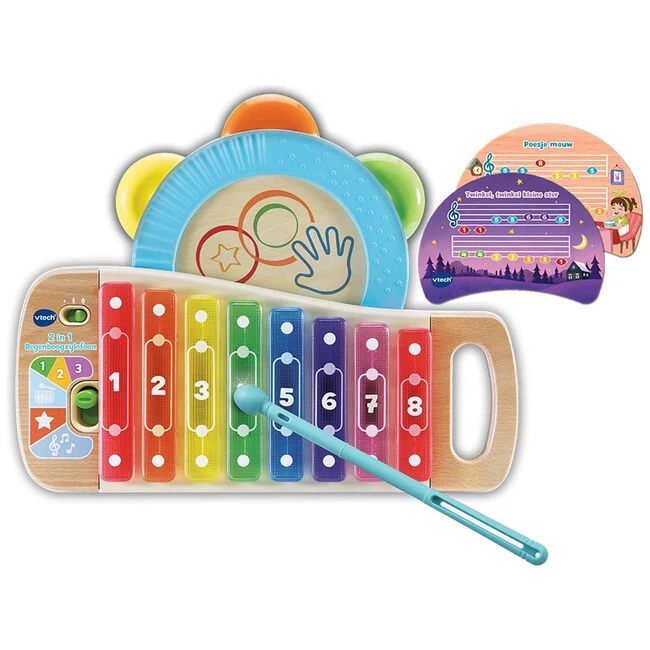VTech Regenboogxylofoon 2-in-1 3 VTech Regenboogxylofoon 2-in-1
