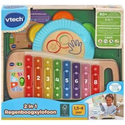 VTech Regenboogxylofoon 2-in-1 9 VTech Regenboogxylofoon 2-in-1 -Slim Spelen & Leren 1461850099 3