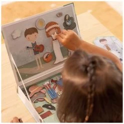 Little Dutch Magnetisch Speelbord Jim & Rosa -Slim Spelen & Leren 1465690099 3